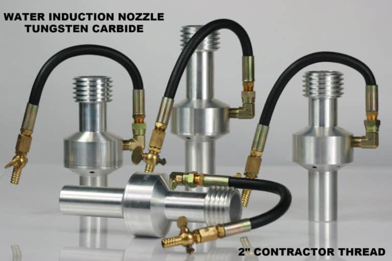 tungsten carbide water induction nozzle