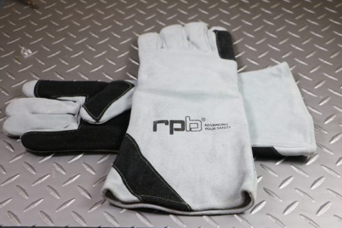 Pair for sale online Black J&B Custom Products TUFF-Blast Sandblasting Gloves 