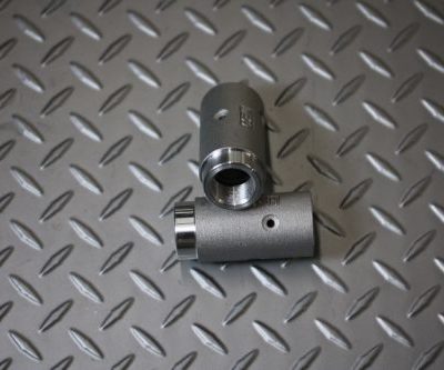 Nozzle Coupling with 3/4 inch Threads – (14-200) 1-1/8" and 1-3/16" OD hose, Aluminum