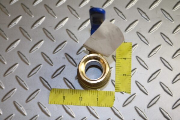 1" brass ball valve