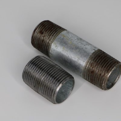 3/4" steel nipple adaptor or "pipe fitting" For blasting quipment