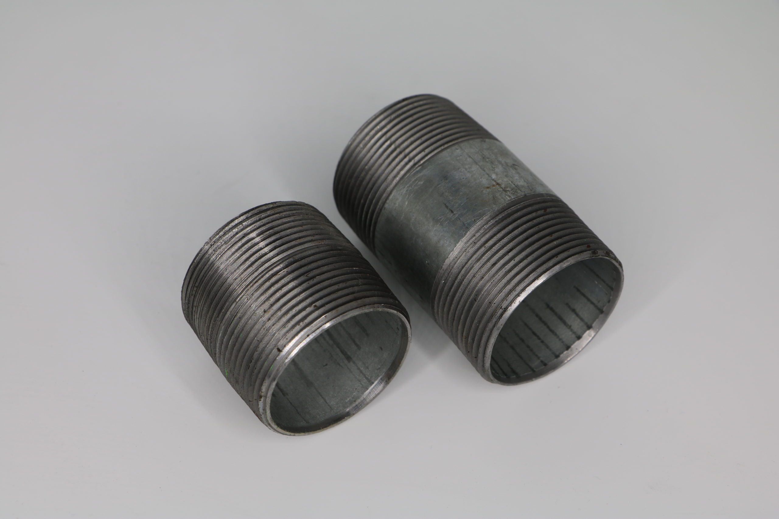 1-1/2" Steel Pipe Adaptor made with galvanized steel for abrasive sandblasting applications