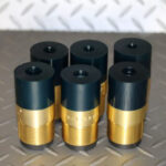 tungsten carbide short venturi nozzle with nylon jacket 1-1/4" NPSM brass threads