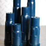 Tungsten Carbide Long Venturi Nozzle with Nylon Jacket and 50mm Contractor Threads