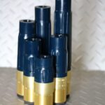 Tungsten Carbide Long Venturi Nozzle with Nylon Jacket and 1-1/4" NPSM Brass Threads