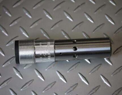 Tungsten Carbide Double Venturi Nozzle with Steel Jacket and 1-1/4" Aluminum Threads - (11-512)(#4) 1/4" ID, 5-7/8" Length