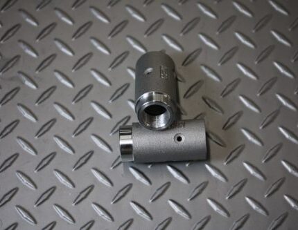 Nozzle Coupling with 3/4 inch Threads - (14-200) 1-1/8" and 1-3/16" OD hose, Aluminum