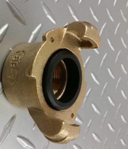 Threaded Brass Tank Coupling - 14-524 is 1-1/4" Threads