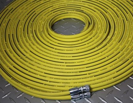 Twin line hose 3/16 with Clemco hose ends - (50-312) 55 ft twinline