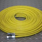 Twin line hose 3/16 with Clemco hose ends
