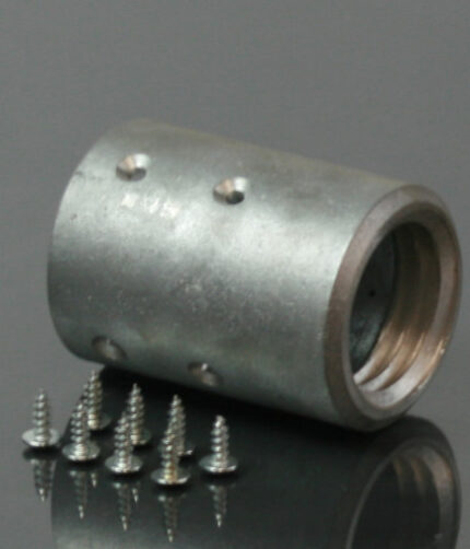 Aluminum Nozzle Coupling with 2" Contractor (50mm) Threads - 14-404 for 2-3/8" OD Hose