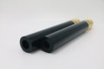 Tungsten Carbide XL Long Venturi Nozzle 1-1/4" NPSM Brass Thread, Poly Jacket