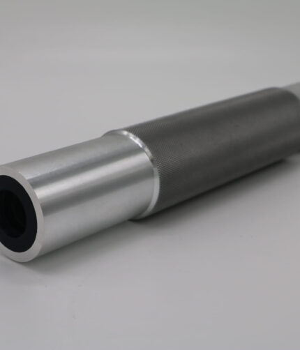 SiAION XL Long Venturi Blasting Nozzle with Aluminum Jacket and 1-1/4" Thread - 13-224 (#6) 3/8" ID, 12" long