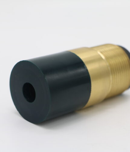 tungsten-carbide-short-straight-bore-nozzle-w-nylon-jacket--brass-threads-1-4--17